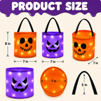 Yunsune™ Light-Up Trick-or-Treat Bags🎃