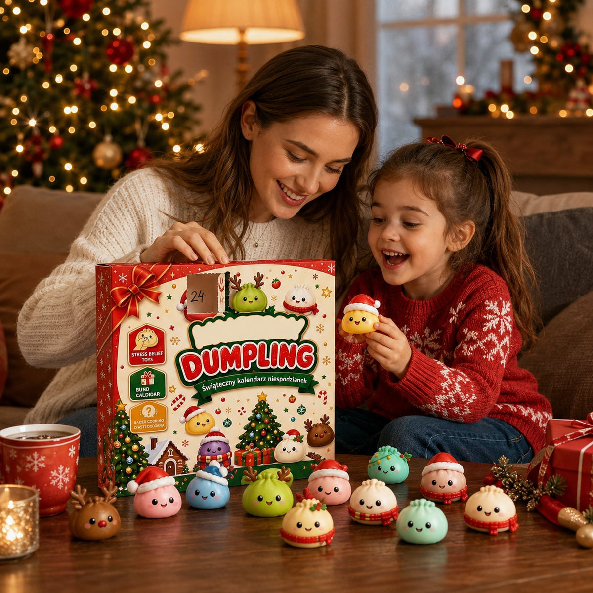 🎁Christmas Sale 58% Off🎄24 Days of Squishy Christmas Surprises