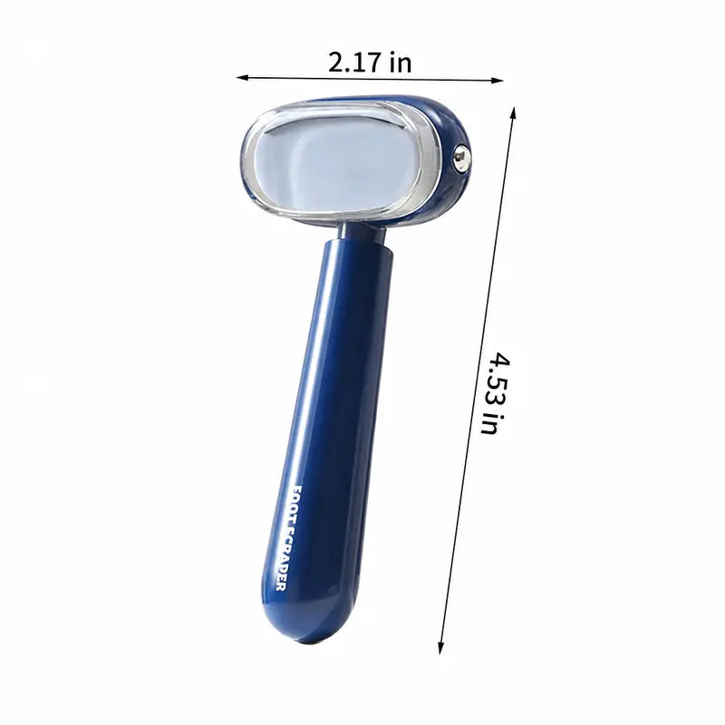 2-in-1 Stainless Steel Foot Callus Remover – Dual-Sided Pedicure Tool