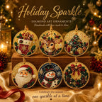 🎄Christmas DIY Diamond Painting Ornaments Kit (6 PCS)🎅