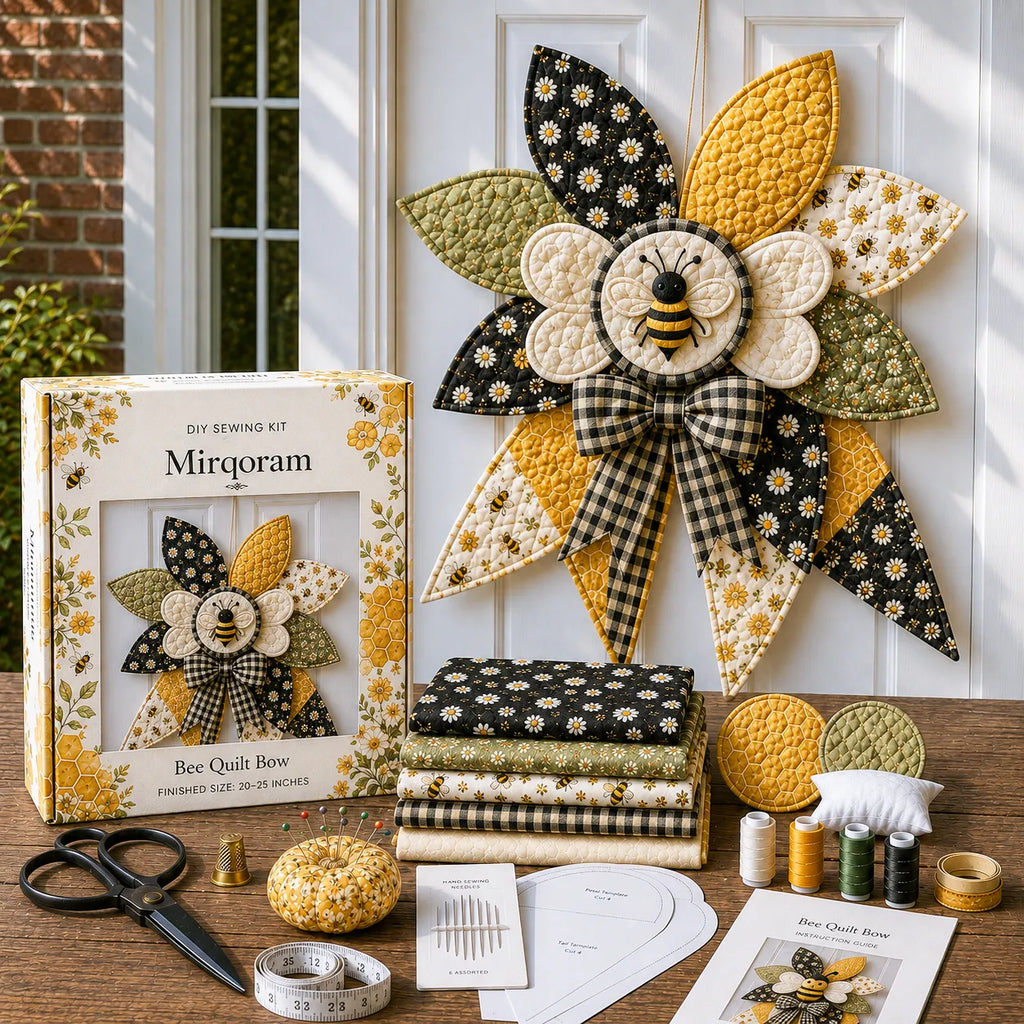 Fox - Handmade Quilted Door Bow DIY Sewing Kit
