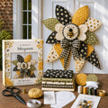 Bee - Handmade Quilted Door Bow DIY Sewing Kit