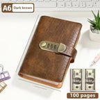 💵 100-Pocket Locking Cash Savings Binder | Save, Organize & Track Your Cash