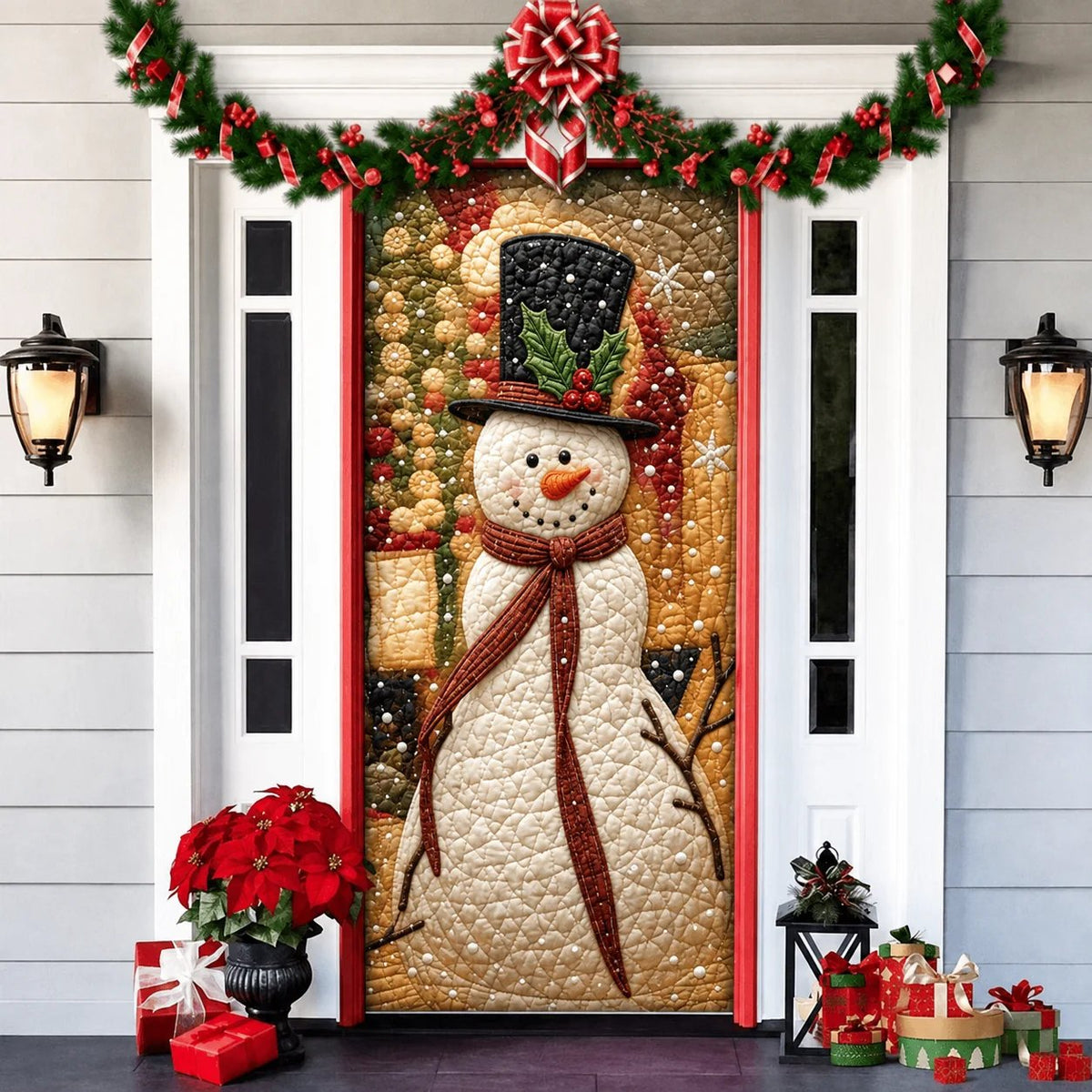 🎄 57% OFF | 3D Christmas Door Decoration – Create a Festive Holiday Entrance