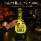 🔥Last Day 49% OFF 🧙✨Lighted Witches’ Brew Poison Bottle Glitter Globe
