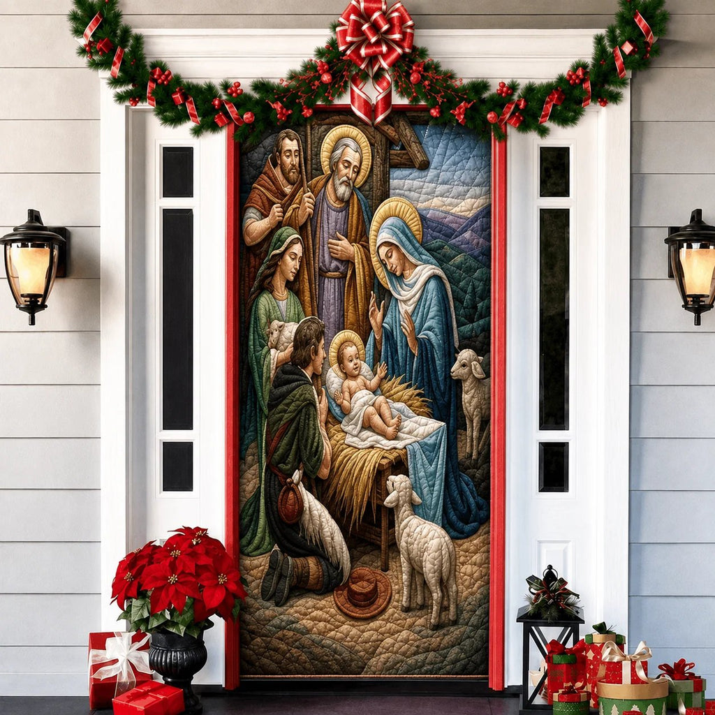 🎄 57% OFF | 3D Christmas Door Decoration – Create a Festive Holiday Entrance