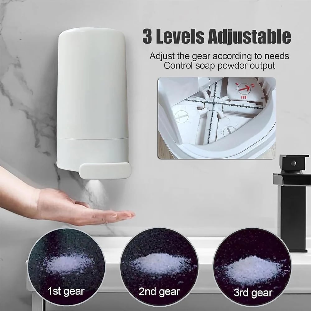 ✨  3-in-1 Soap Grinder & Dispenser! 🚿