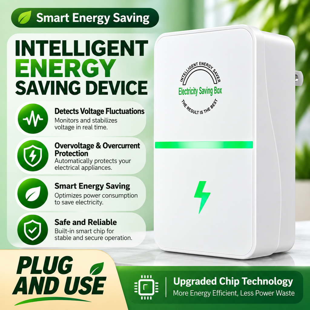 Energy Saver Plug-In Power Box