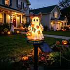 TODAY'S SPECIAL OFFER-50% OFF 🔥Lighted Vintage Patchwork Ghost Solar Garden Light