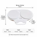 2‑Pack Easy‑To‑Clean Microwave Omelette Maker, Multifunctional Egg Poacher 🍳