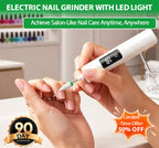 Professional Ultra-Safe LED Electric Nail Grinder