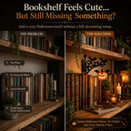 📚 Where Every Shelf Tells a Story——Halloween Edition Library Shelf Lanterns