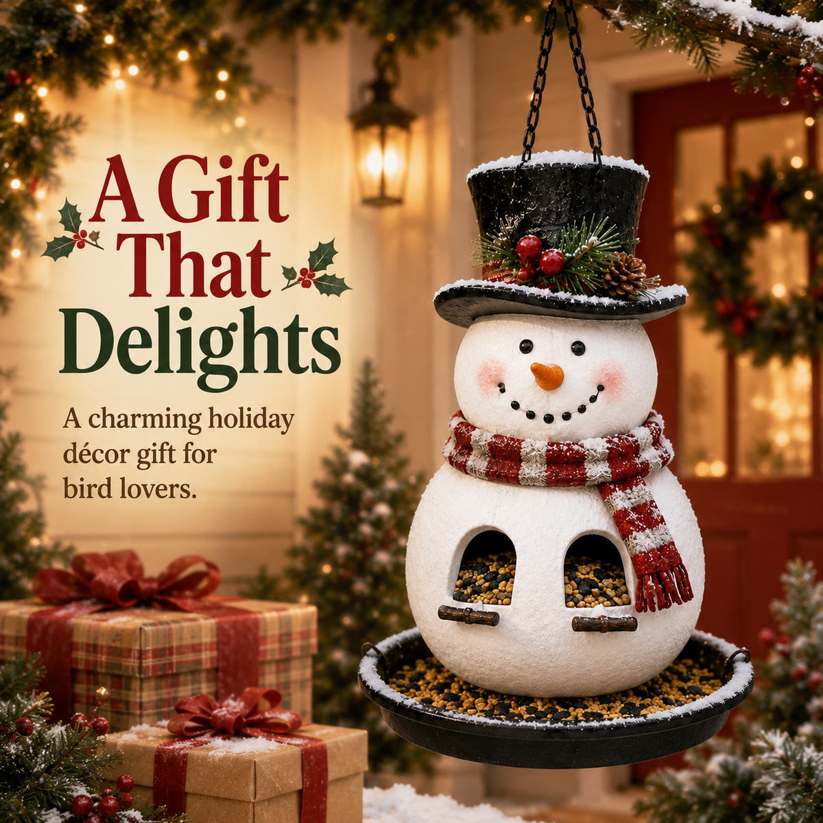 🎄 Christmas Bird Feeder Collection™ – Festive Garden Décor for Bird Lovers