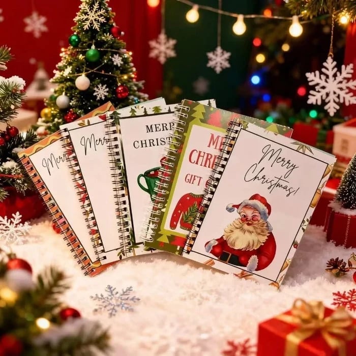 🔥 Only £7.99 |Christmas Gift Card Book 🎄 More Than a Card, A Memory to Keep