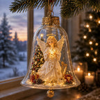 ✨Christmas Discout: Only £9.99!!!🎄 Glowing Christmas Story Ornament – Light-Up Mini Holiday Scene