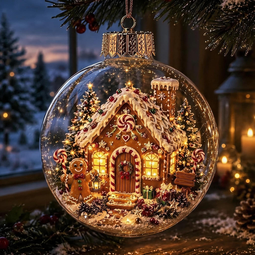 🔥 LAST DAY 49% OFF – 🎄Glowing Christmas Ornament ✨
