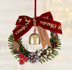 💥 56% OFF! 🎄Mini Christmas Wreaths✨Maximum Holiday Magic, Instant Festive Charm & Versatile Decor! 🎀