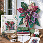 Peacock - Handmade Quilted Door Bow DIY Sewing Kit