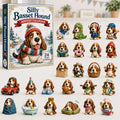 🔥🎁Silly Basset Hound Advent Calendar 2026 - 24-Day Festive Countdown