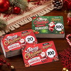 🎅Christmas Scratch Cards – Holiday Party Game, Lucky Draw & Surprise Gift Cards with Scratch-Off Stickers
