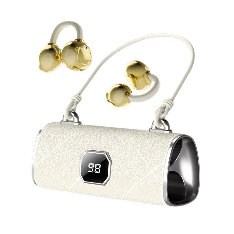 Fashionable Clip-On Wireless Headphones