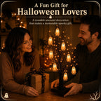 Vintage LED Halloween Ghost Tree