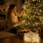 ✨ Only £9.99 | Save 60% – LED Firecracker Fairy Lights 🎄 Dense Sparkle for Christmas & Holiday Decor
