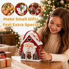 🎁Christmas Cottage Gift Box – 5 Festive Designs for Candy & Small Gifts