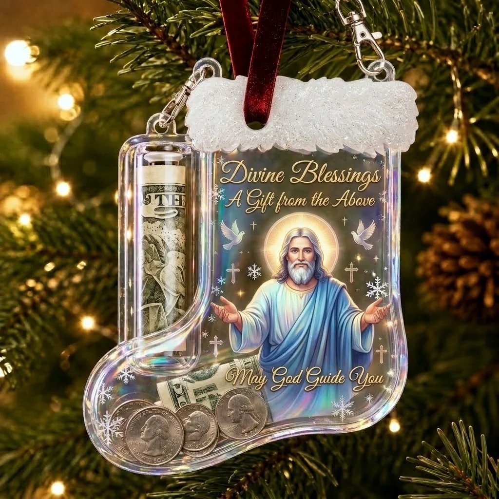 🎄  Christmas Stocking Money Holder Ornament 🎁 A Fun Way to Gift Cash