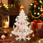 🎄Christmas Pre Sale£7.99!!☃️🎄DIY Wooden Christmas Tree Ornament Set – Build, Decorate & Play! ✨🎅