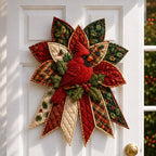 Frosty Snowman Wishes - Oversized Christmas Character Quilted Door Hanger Sewing Kit