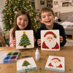 🔥 63% OFF | Only £11.99 🎄Christmas Sea Glass Art DIY Kit – Create Your Own Festive Keepsake