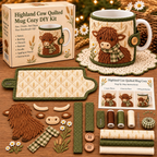 🎄 DIY Christmas Mug Cozy Sewing & Craft Kit