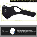 Reusable Carbon Filter Dust Mask – Built for Active Lifestyles