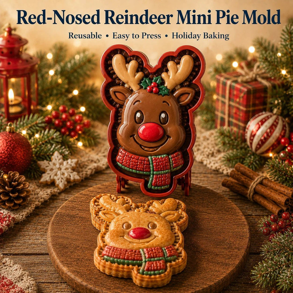 💥ONLY £7.99!!!🎁 BUY 1 GET 1 FREE | Christmas Baking Moulds – 8 Festive Designs 🎄