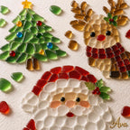 🔥 63% OFF | Only £11.99 🎄Christmas Sea Glass Art DIY Kit – Create Your Own Festive Keepsake