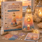 ⏳ Last Day 49% OFF – 🌊 Beginner-Friendly DIY Lighted Sea Glass💕
