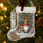 🎄  Christmas Stocking Money Holder Ornament 🎁 A Fun Way to Gift Cash