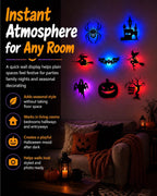 🎃 Halloween Spooky 3D LED Wall Decorations