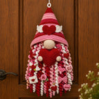 🧶DIY Seasonal 3D Crochet Door Hanger Kit Collection | Coordinated Yarn, Filling, Accessories & Step-by-Step Instructions Included 💕
