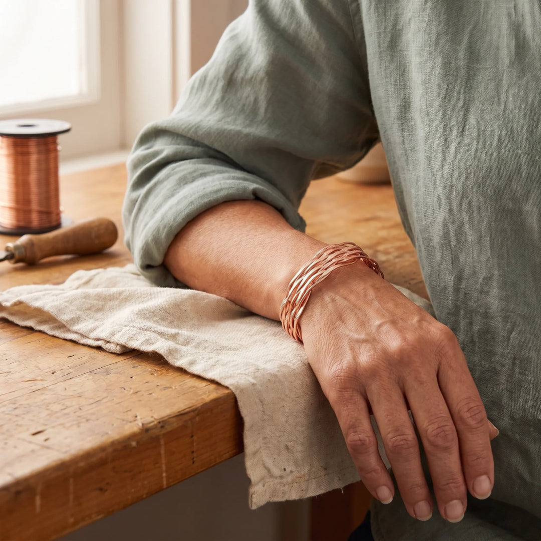 Wisp Copper Bracelet