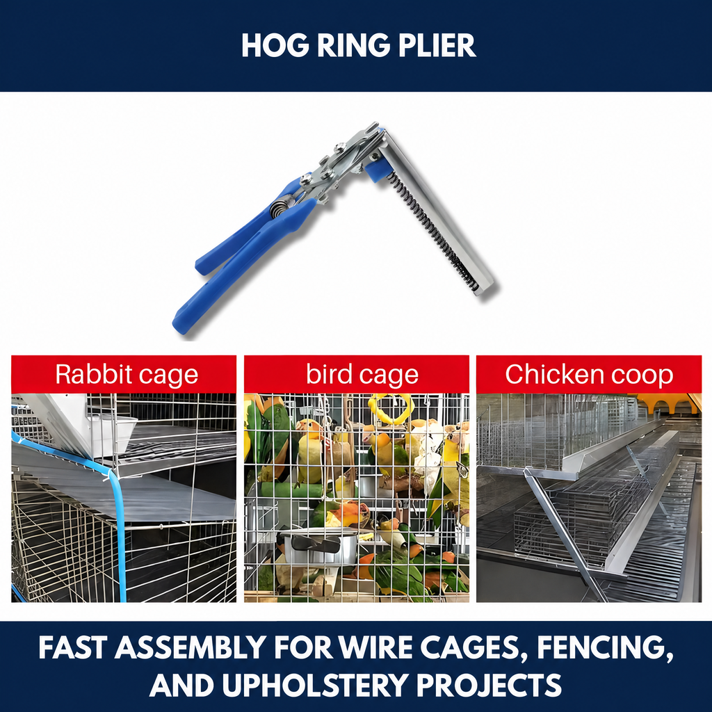 Install Hog Rings Faster & Easier