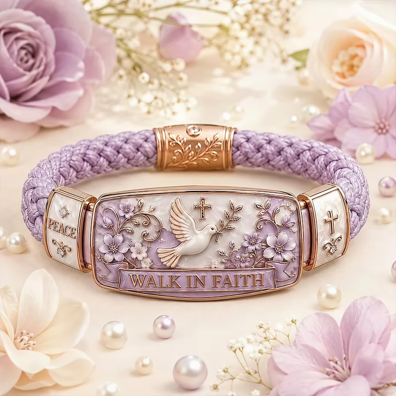 Walk In Faith Bracelet™ A Meaningful Christian Reminder Of Hope & Grace