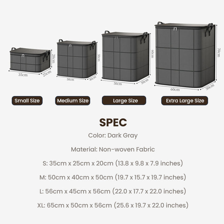 Giant storage bag – instantly enjoy a clean and organized home.