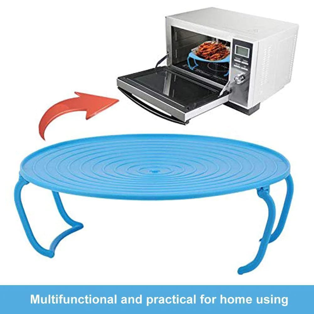 🍳 ✨ 2‑Tier Microwave Rack – Space‑Saving, Time‑Saving, Multi‑Use ✨
