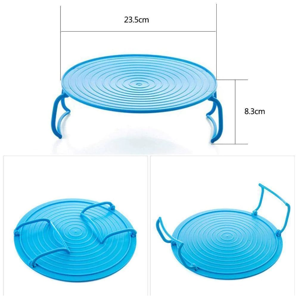 🍳 ✨ 2‑Tier Microwave Rack – Space‑Saving, Time‑Saving, Multi‑Use ✨